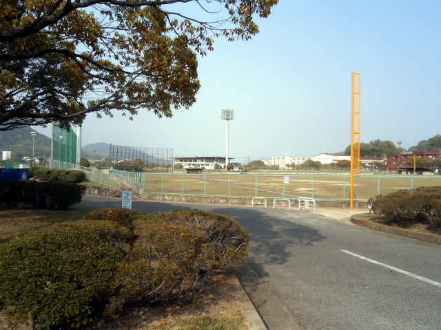 笠岡運動公園の野球場