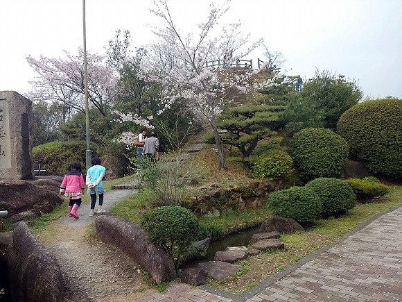 古城山公園の桜