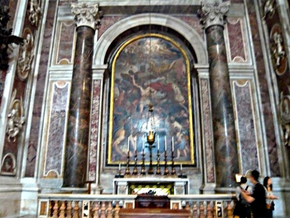 サン・ピエトロ大聖堂を飾る祭壇画